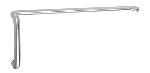 Rockwood11147_GlassSeries 47 Straight Single Bar Set 10 in. CTC Pull / 33 in. CTC Push Bar