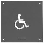 RockwoodBF683BF Series ADA Tactile Sign - HANDICAPPED