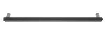 RockwoodRM3916_33NoirTek Straight Pull 1-1/4 in. Diam. Full-Length Black Anodized Grip w/ Contra